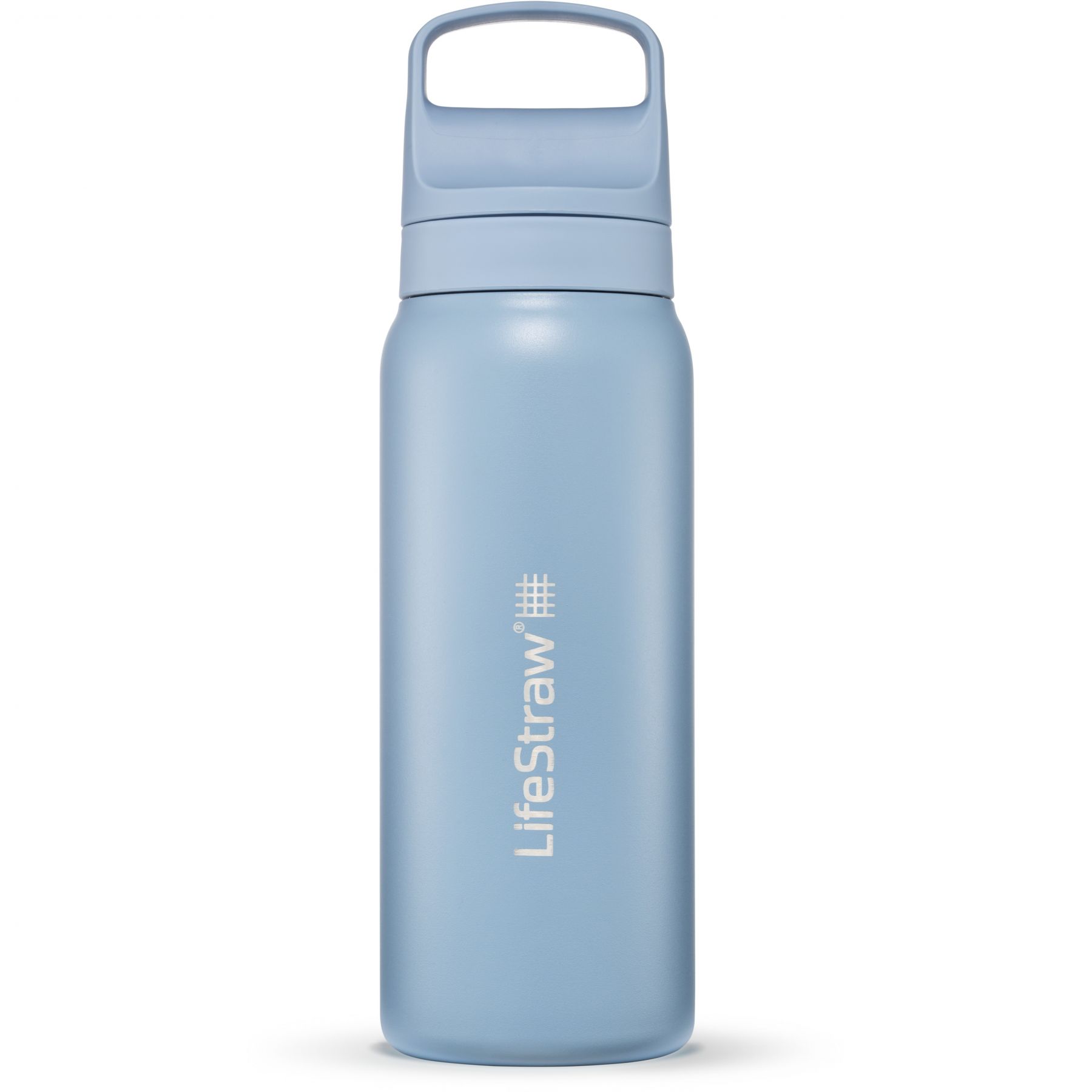 LifeStraw Go 2.0 Stainless Steel Water Filter Bottle 700ml, Blå