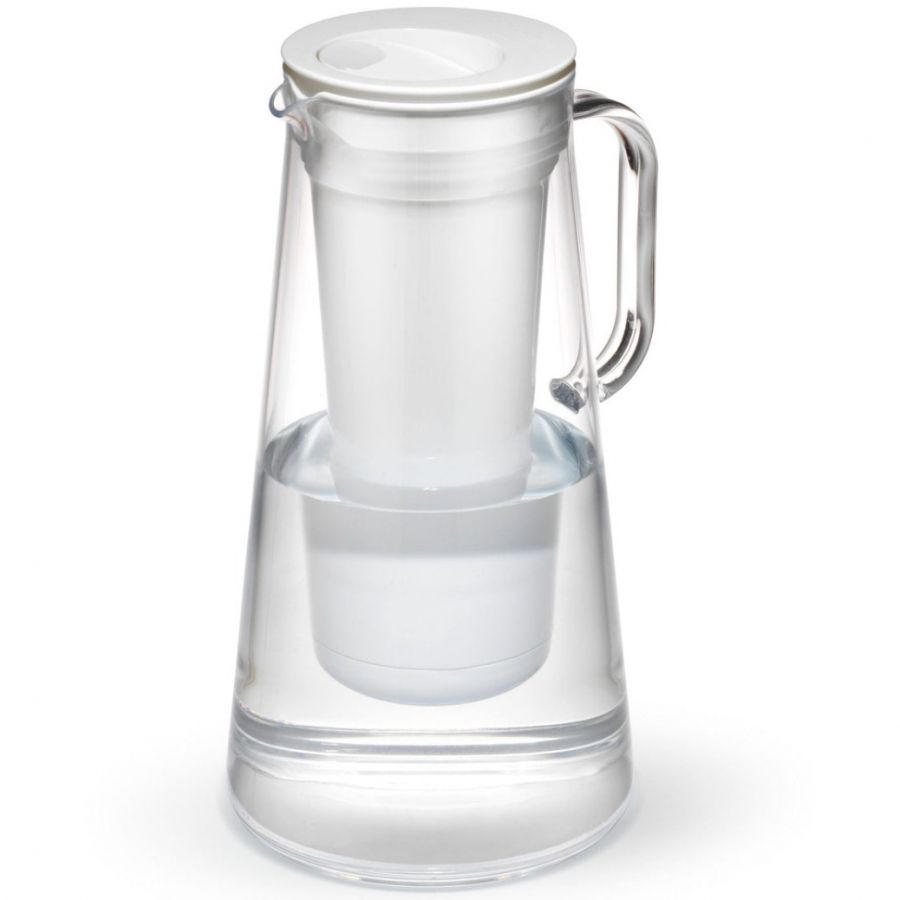 LifeStraw Home 7-Cup Plastic Pitcher BPA, Kanne, Hvit