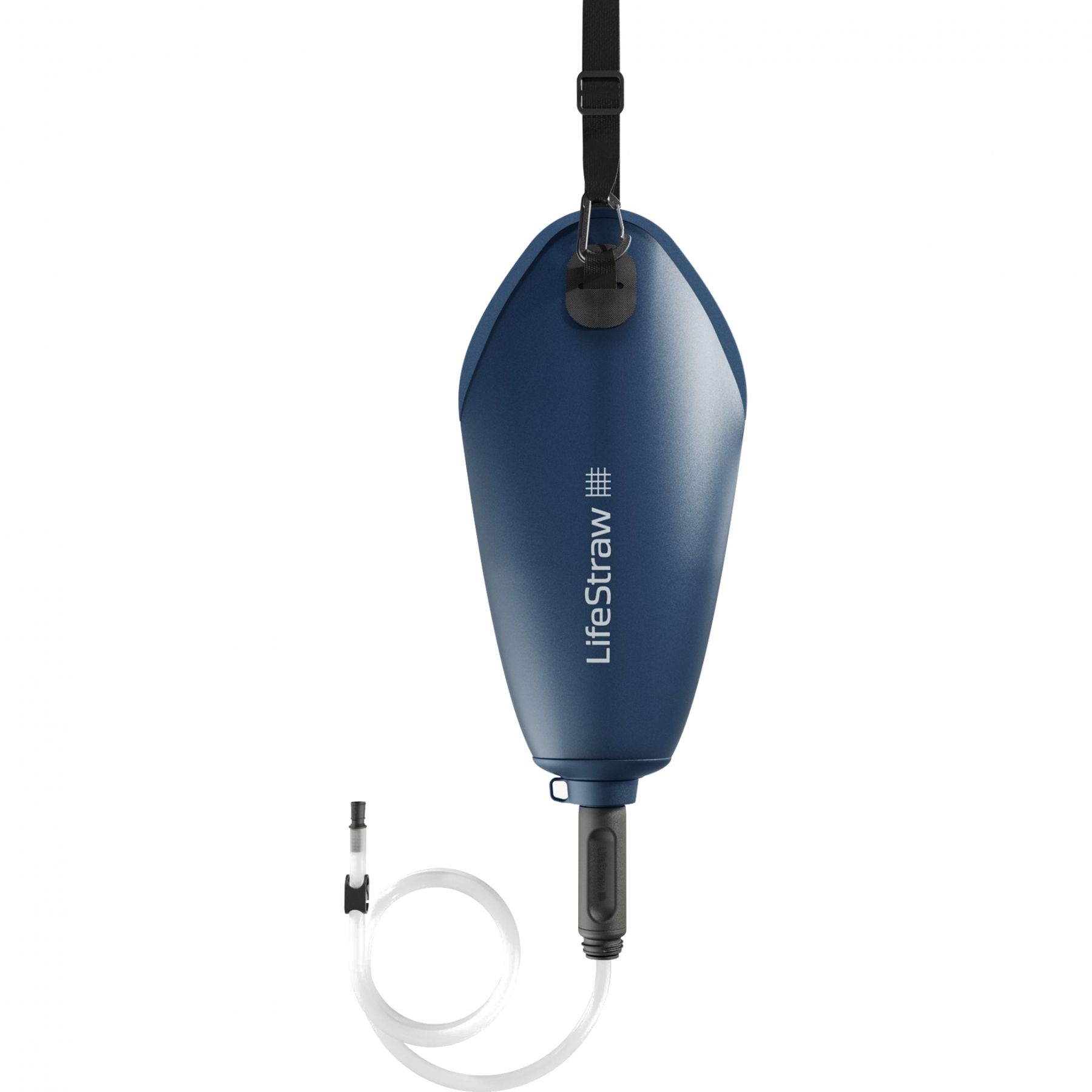 LifeStraw Peak Compact Gravity Water Filter, 3L, Mørkeblå