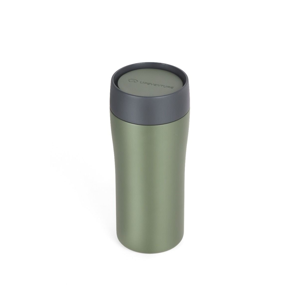 Lifeventure One Touch Thermal Mug, termokrus, 350 ml, khaki