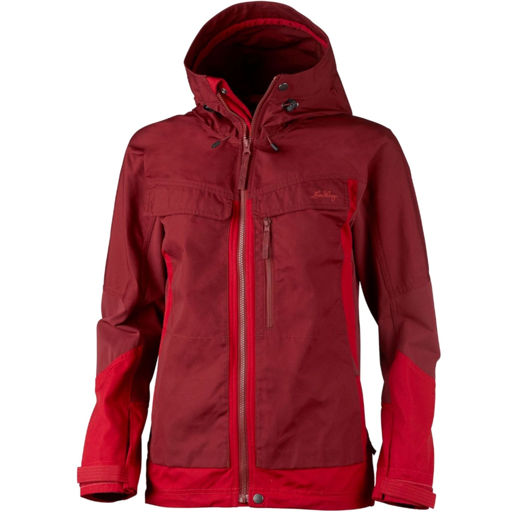Lundhags Authentic Ws Jacket, skalljakke, dame, rød