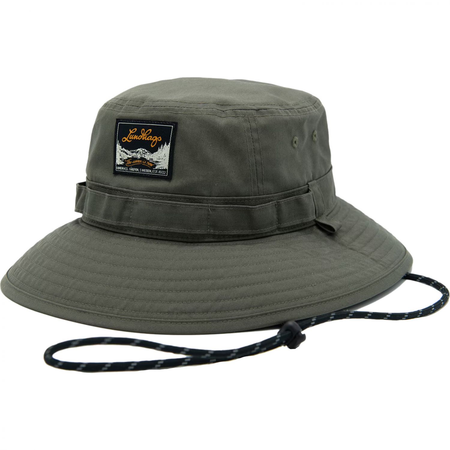 Lundhags Core Hike Hat, lue, unisex, grønn