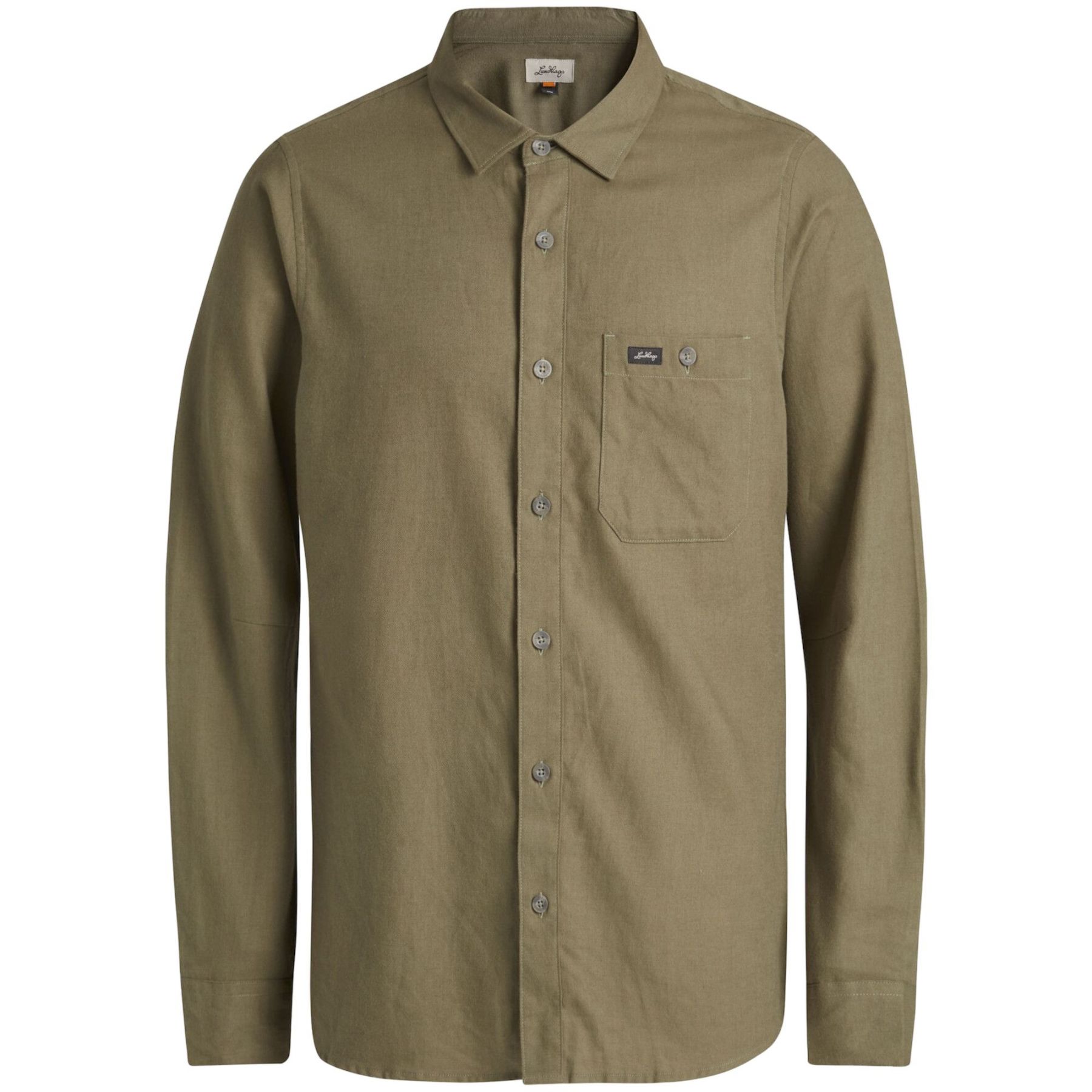 Men's Ekren Solid Long Sleeve Shirt Clover L, Clover