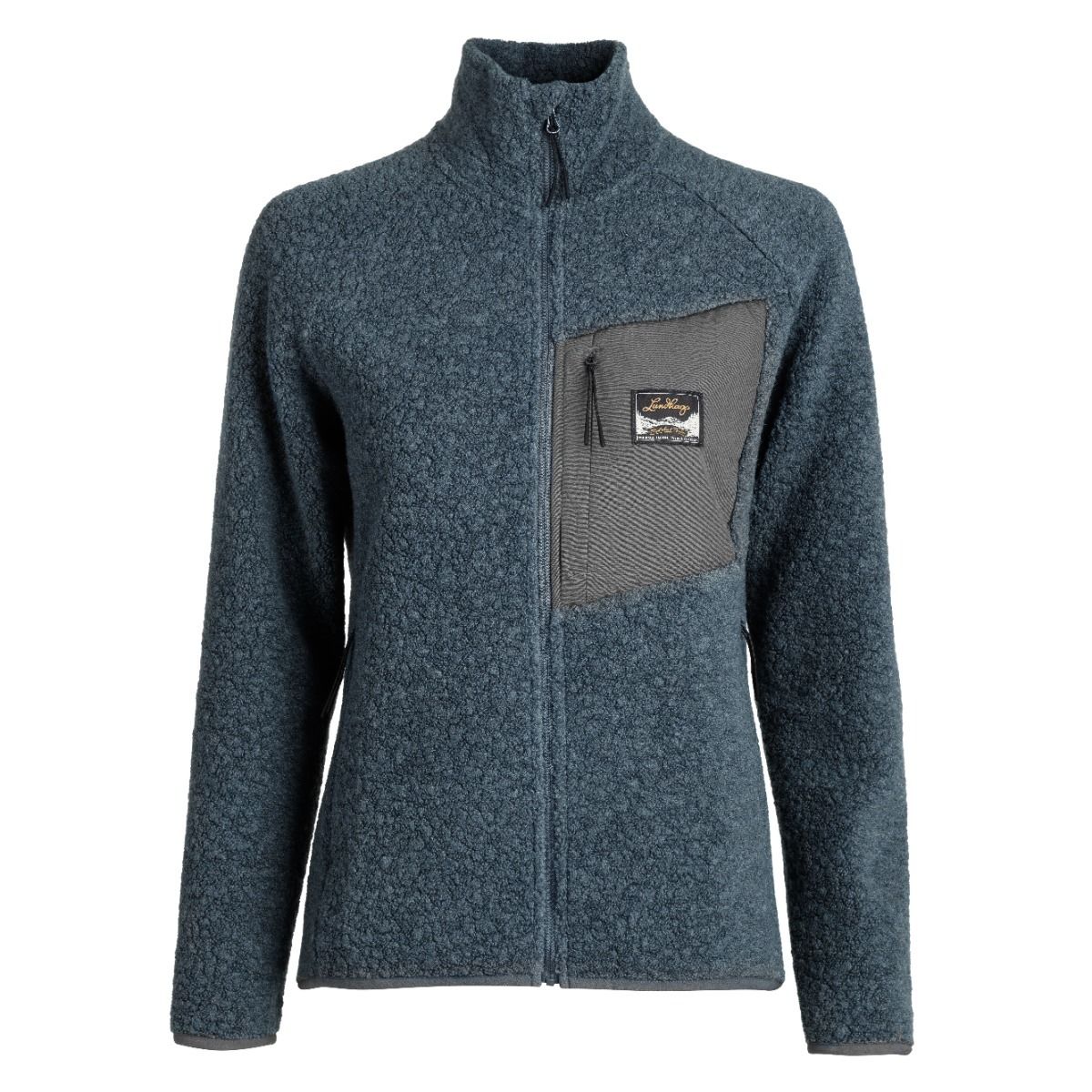 Lundhags Flok Wool WS Pile, mellomlag, blå