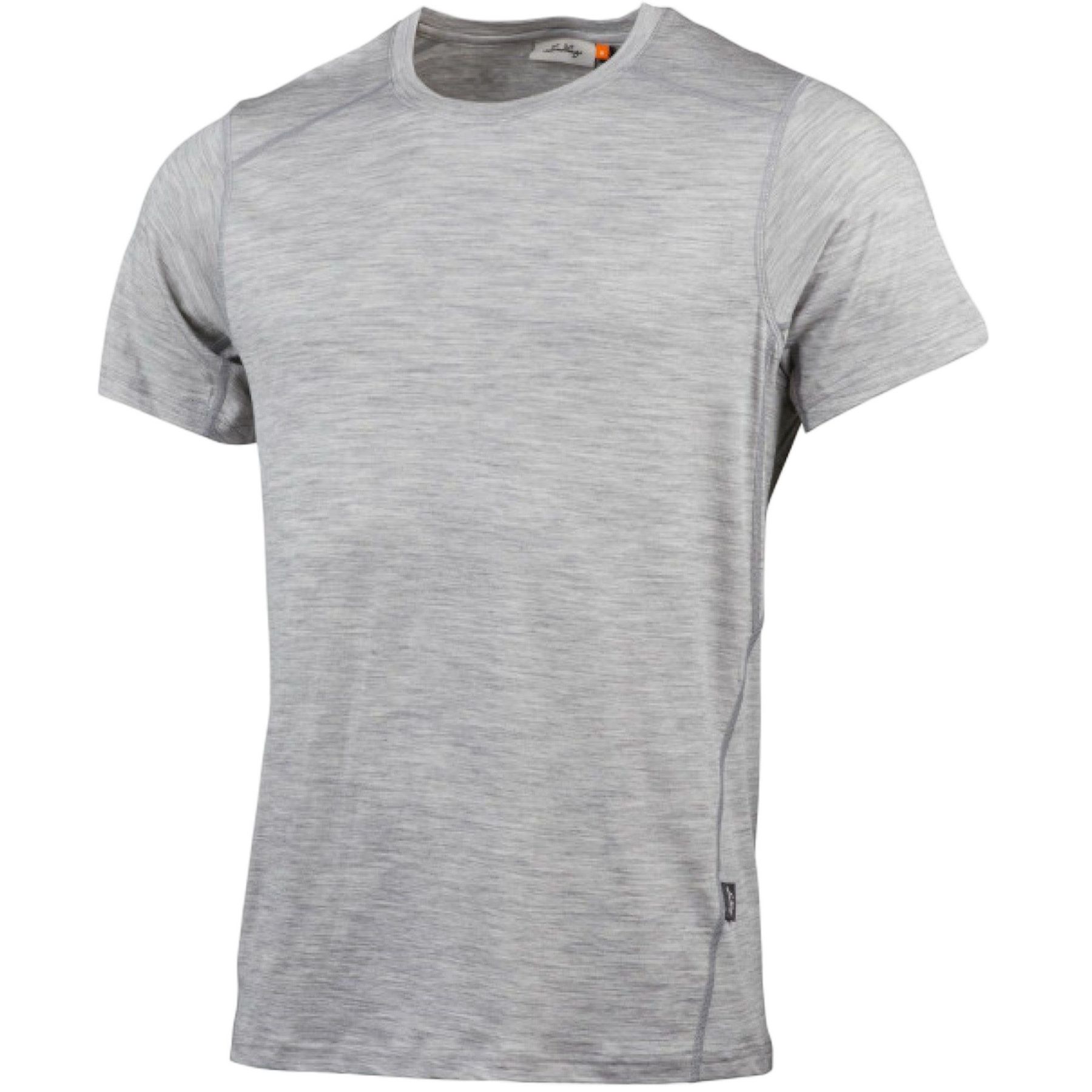 Lundhags Gimmer Merino Lt Ms Tee, mellomlag, herre, grå