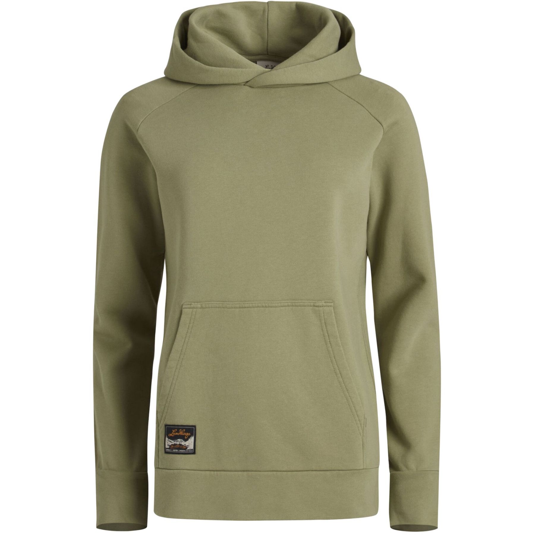 Lundhags Järpen Hoodie, mellomlag, dame, grønn