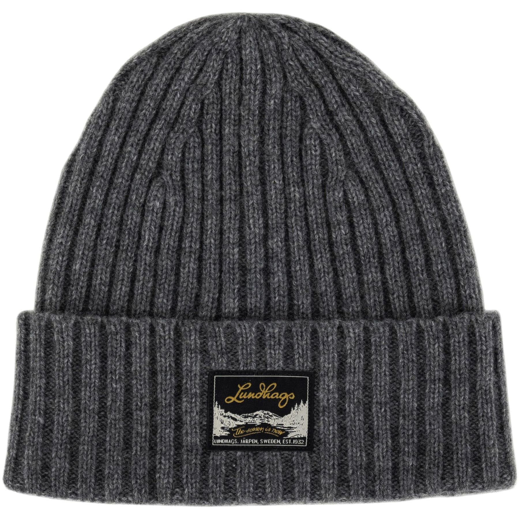 Lundhags Knak Wool Beanie, lue, unisex, grå