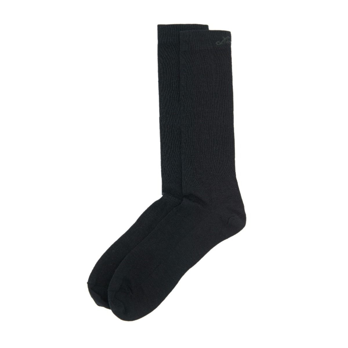 Lundhags Merino Liner Sock High, tursokker, svart