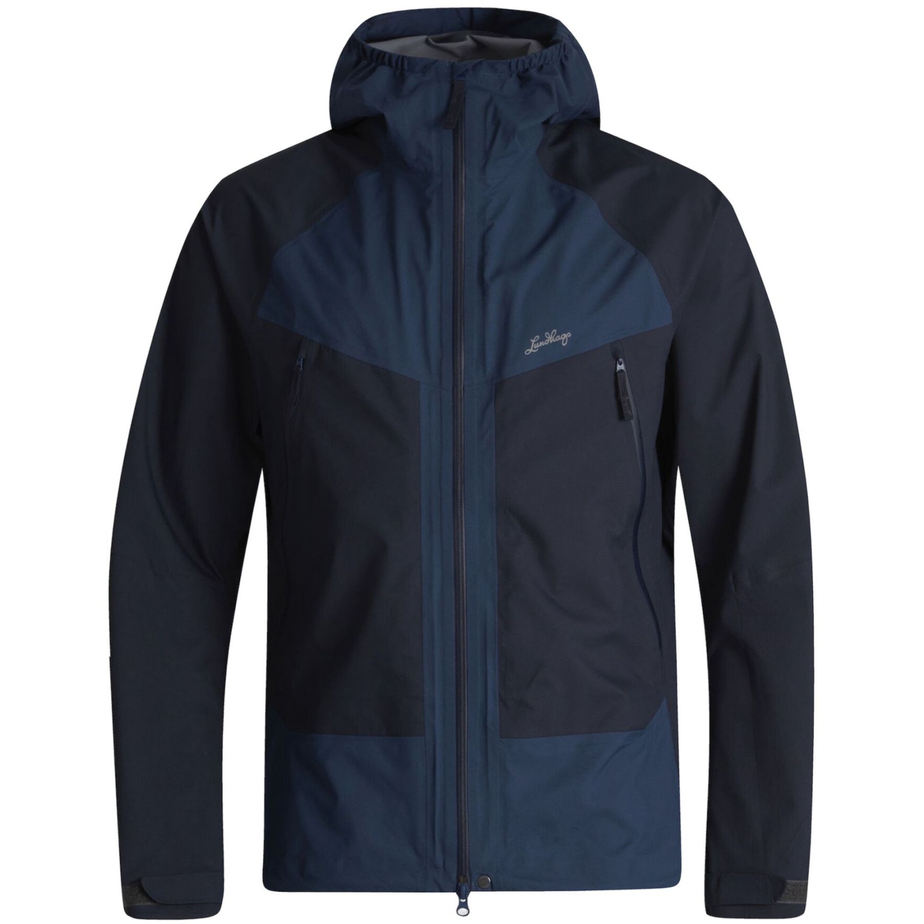 Lundhags Padje Light Waterproof Jacket, regnjakke, herre, blå