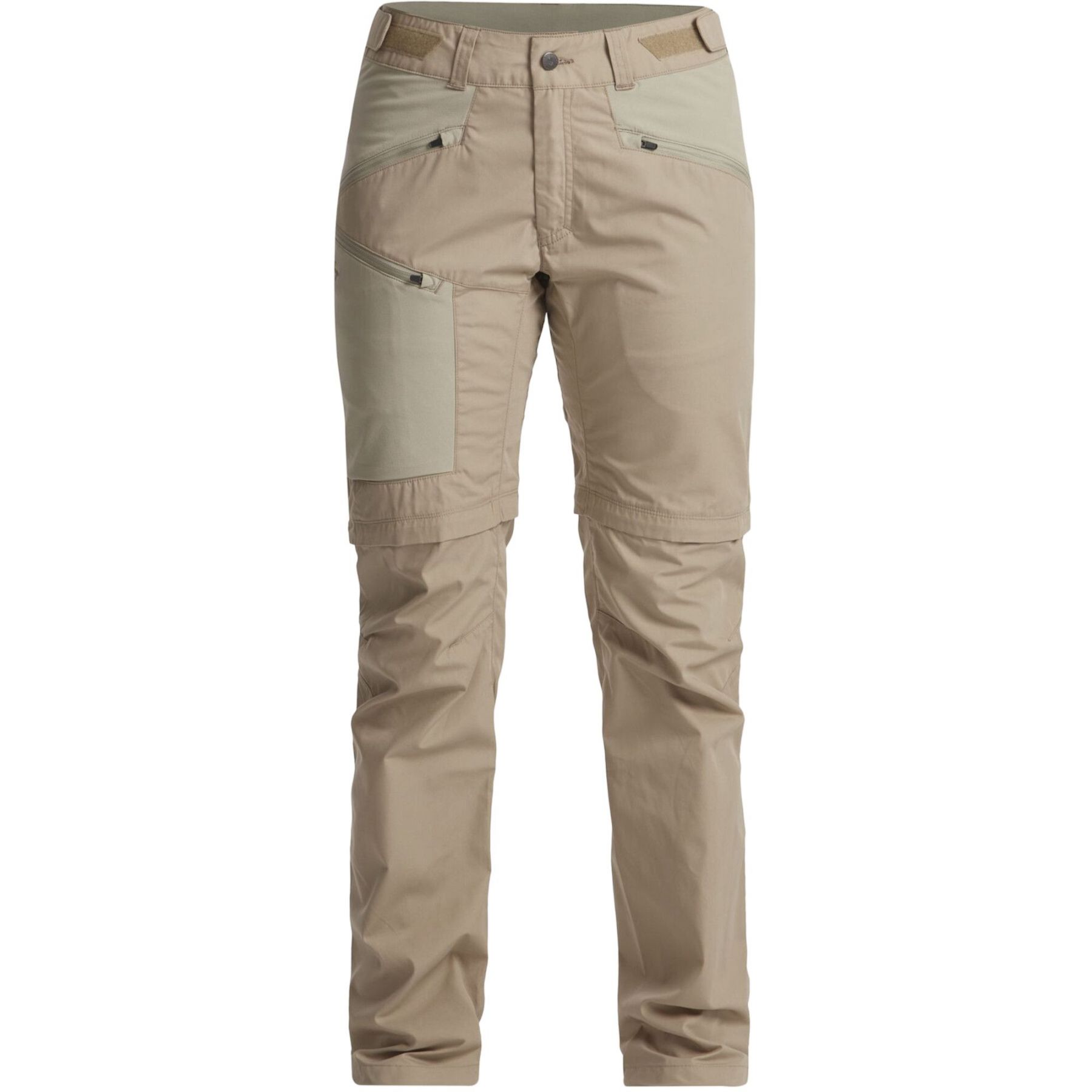Lundhags Tived Zip-off Pant, turbukse, dame, beige