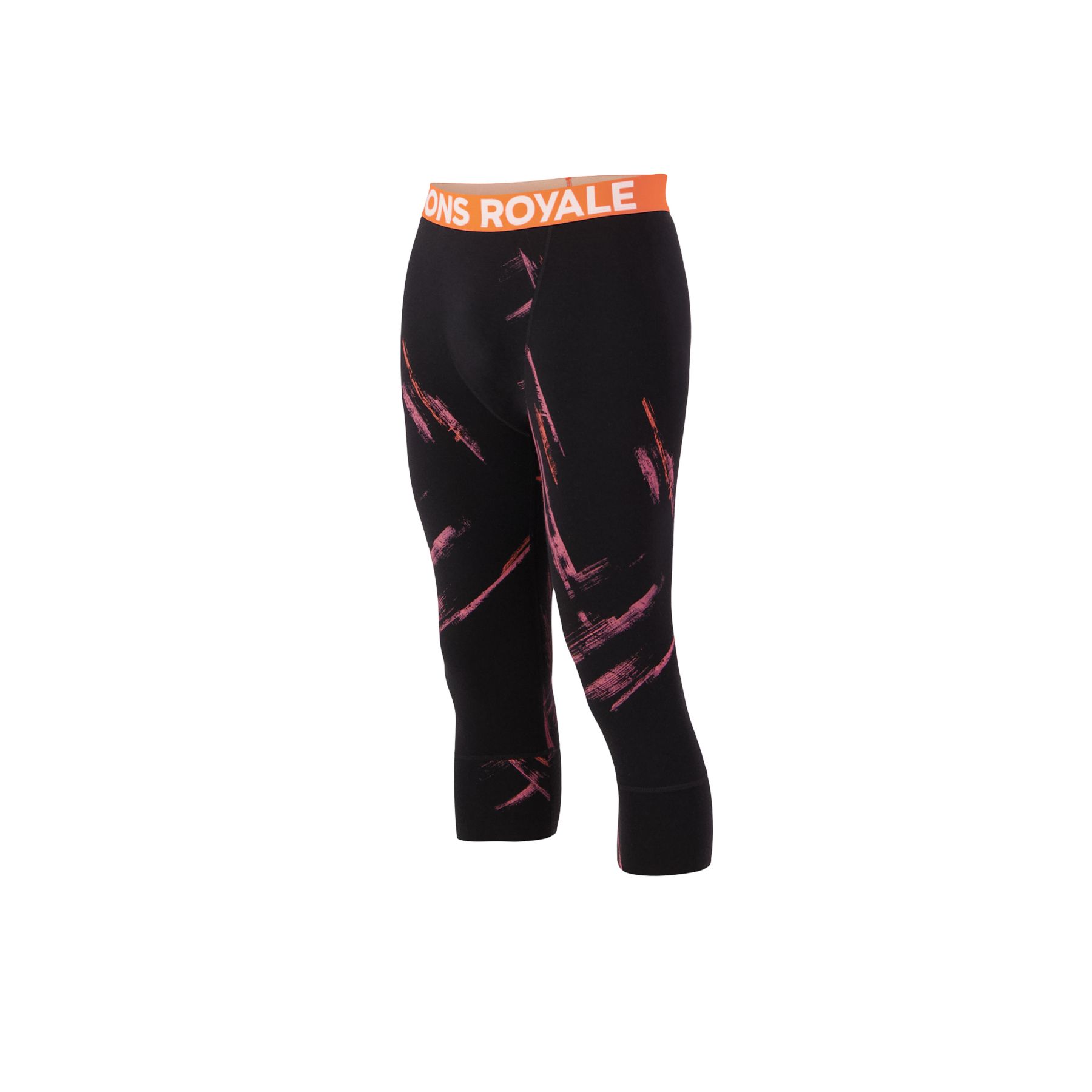 Mons Royale Cascade Merino Base Layer 3/4 Longs, Herre, Airbrush