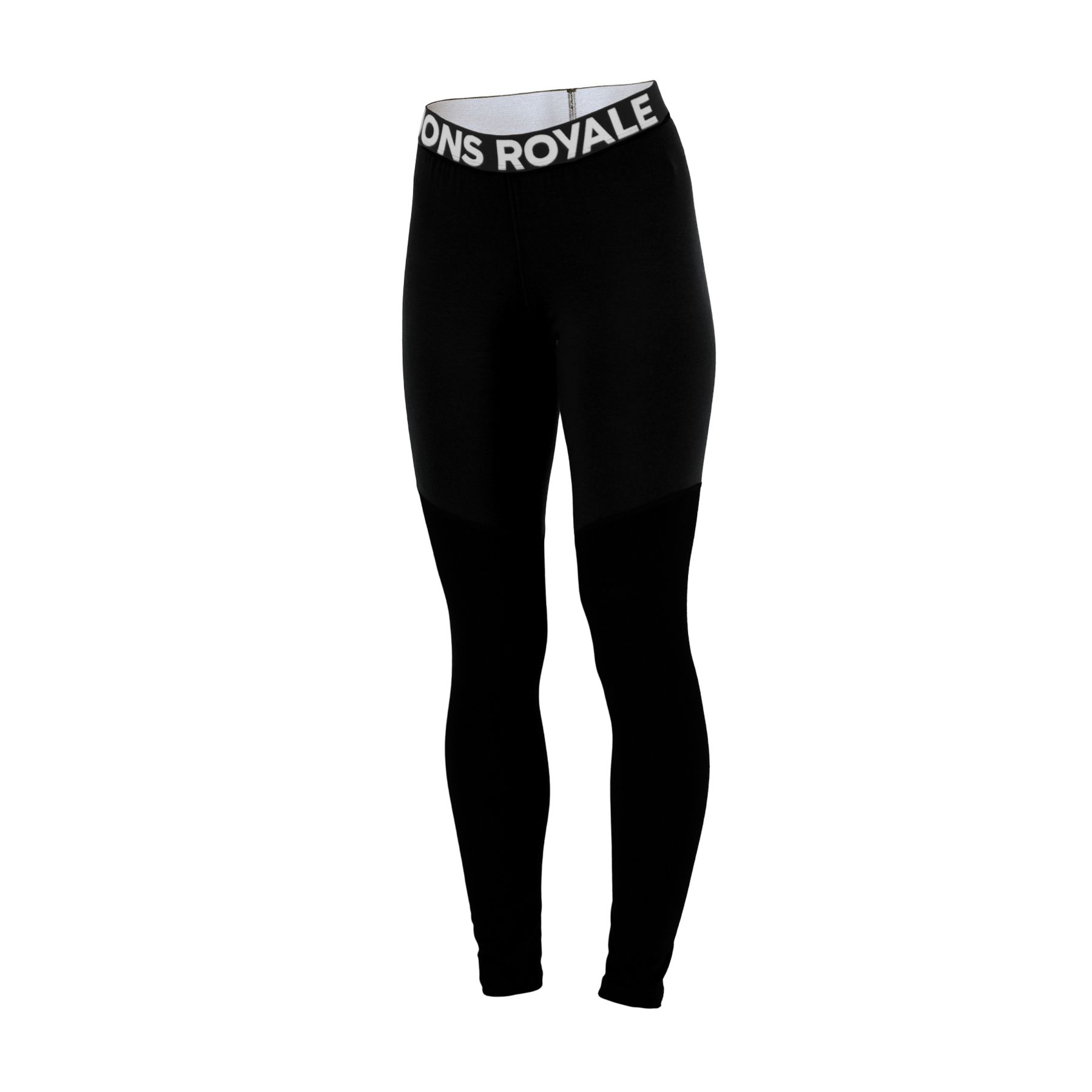 Mons Royale Cascade Merino Base Layer Longs, Undertrøye, Dame, Black