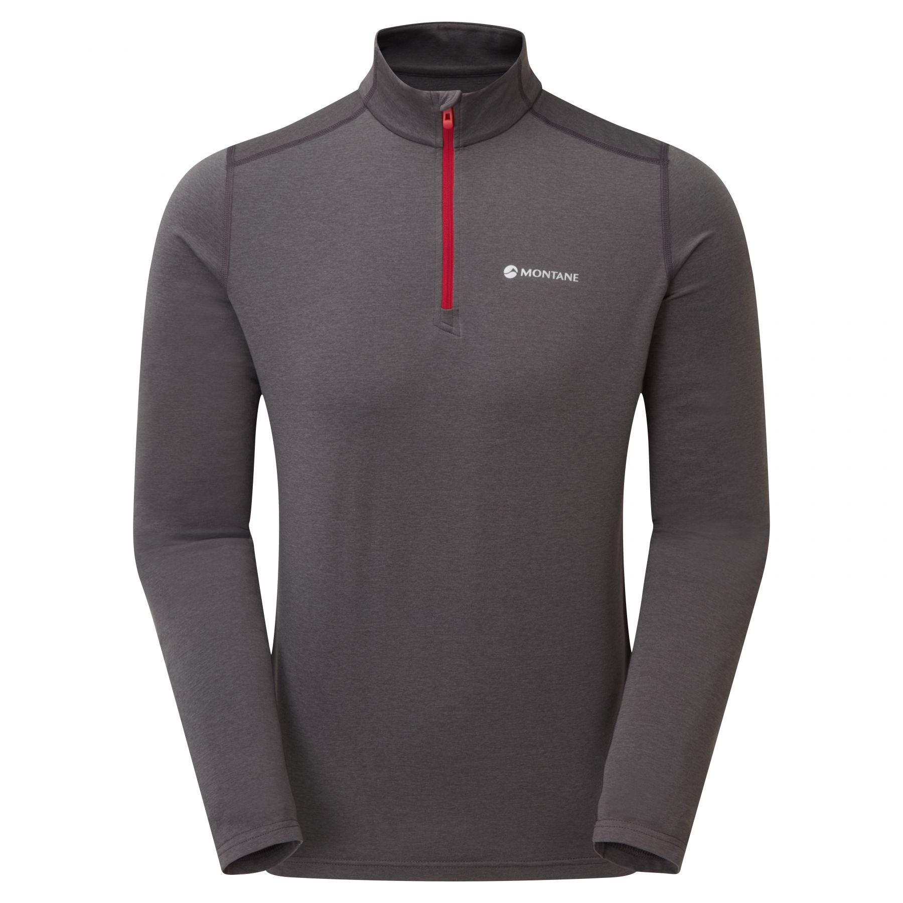 Montane Dart Thermo Zip Neck, herre, grå