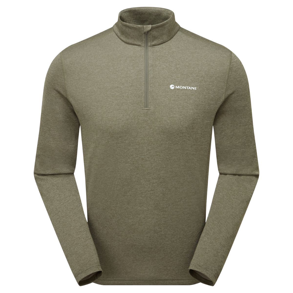 Montane Dart Zip Neck, herre, grønn