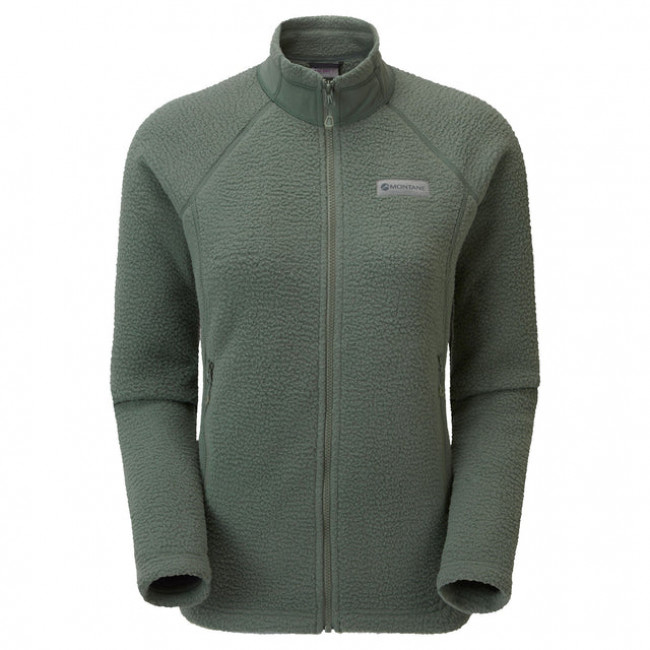 Montane F Chonos Jacket, fleecegenser, dame, grønn