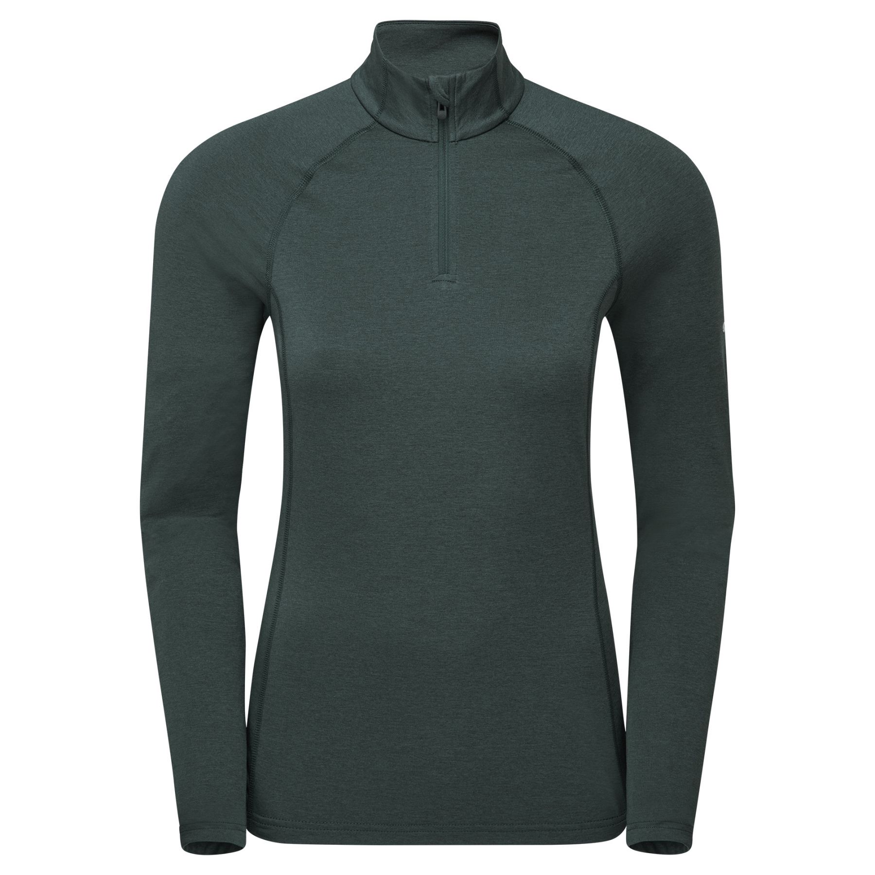Montane F Dart Xt Zip Neck, dame, grønn