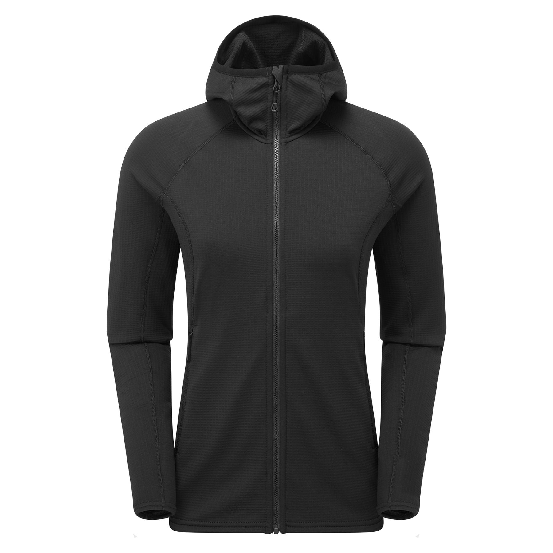 Montane F Protium Hoodie, fleece, dame, svart