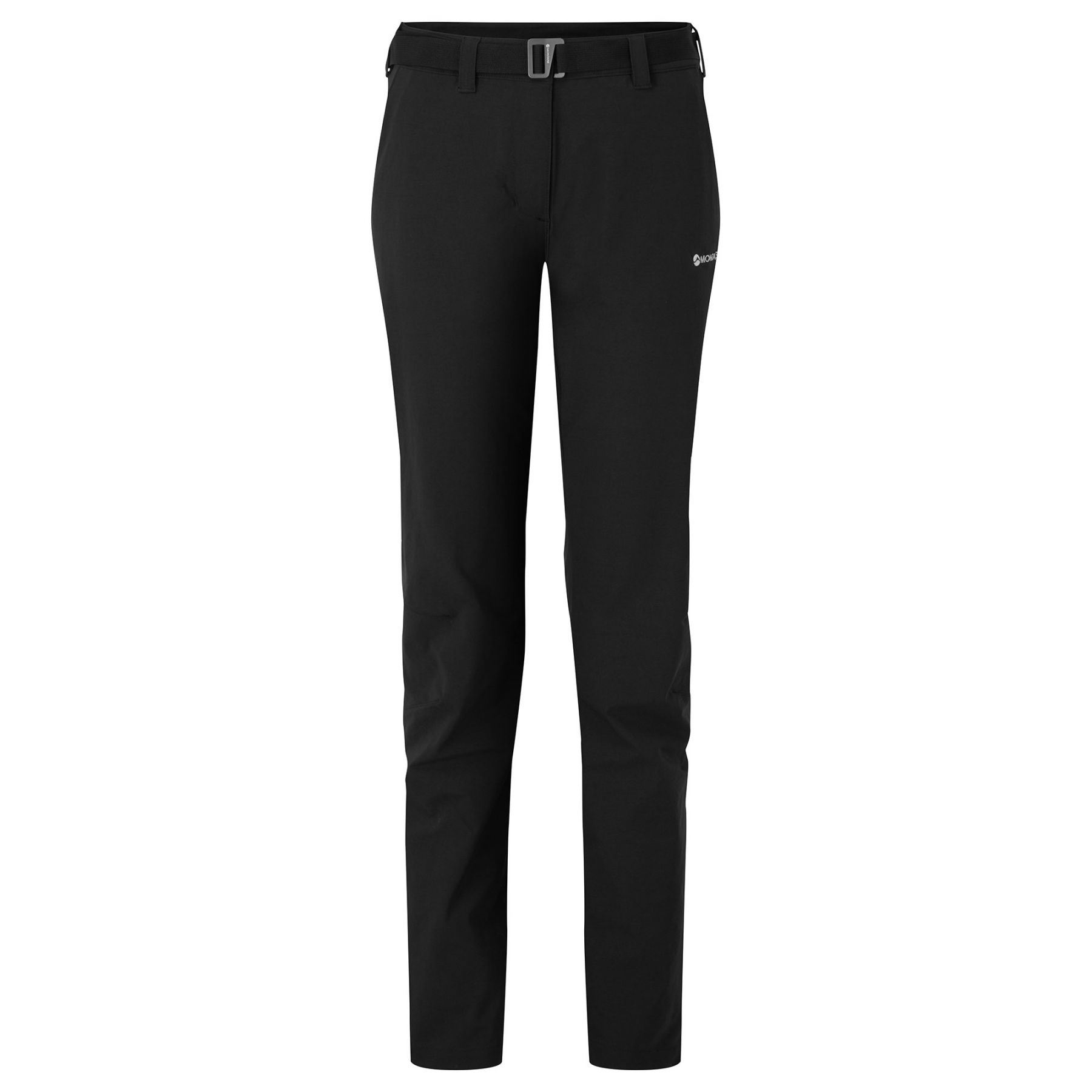 Montane F Terra Str Lite Pants Short Leg, turbukser kort lengde, dame svart