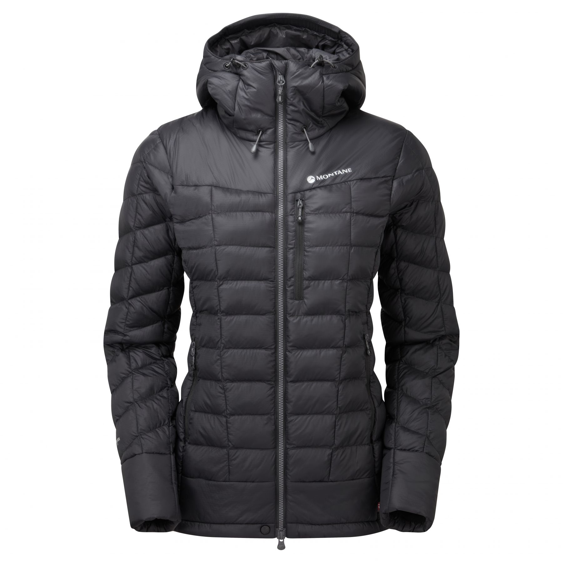 Montane Fem Ground Control Jacket, dunjakke, dame, svart