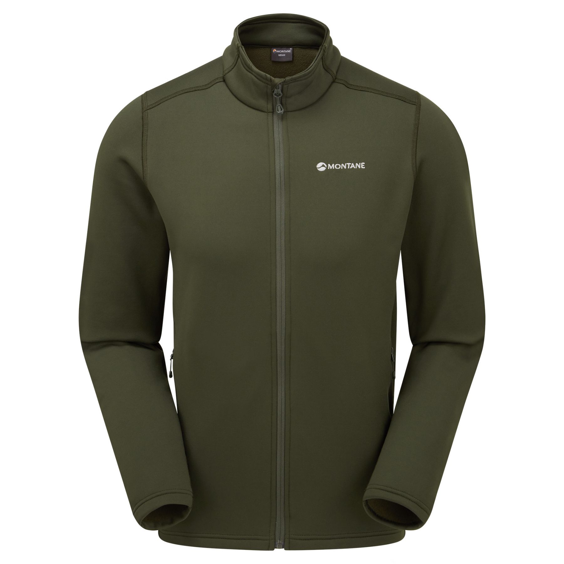Montane Fury Jacket, fleecegenser, herre, grønn