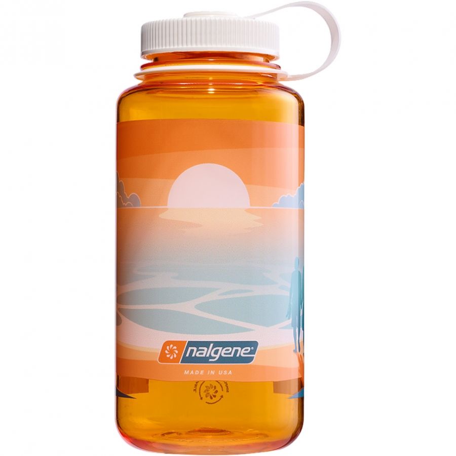 Nalgene wide mouth sustain, Drikkeflaske, 1000 ml, Landscape Sunset