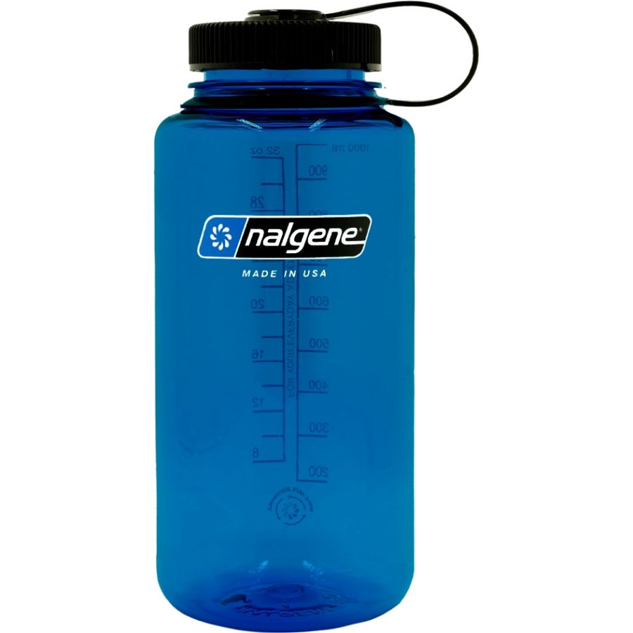 Nalgene wide mouth sustain, Drikkeflaske, 1000 ml, Slate Blue