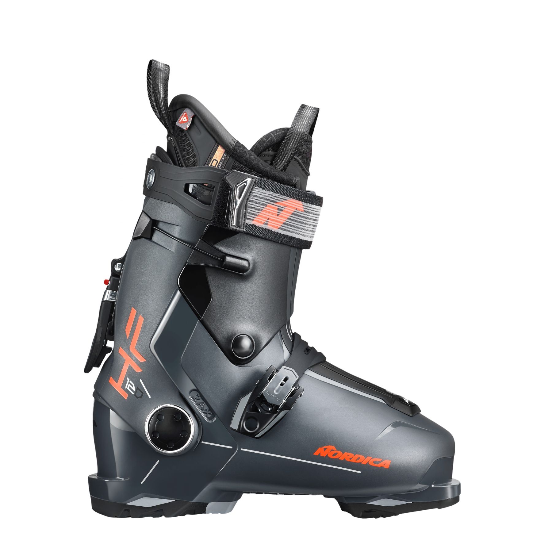 Nordica HF 120, Skistøvler, Herre, Anthracite/Black/Red