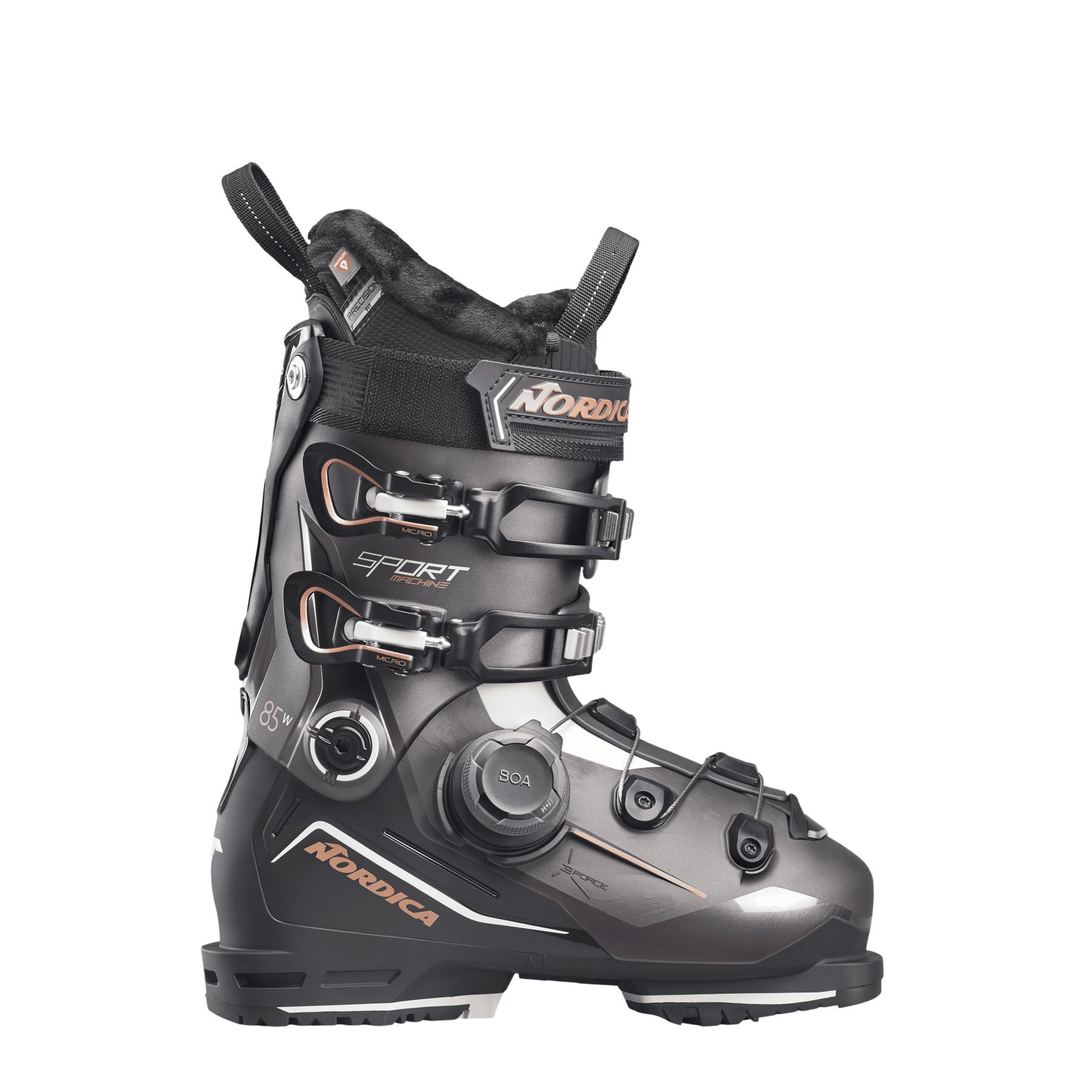 Nordica Sportmachine 3 85 W BOA, Skistøvler, Dame, Bronze/Black/Rose