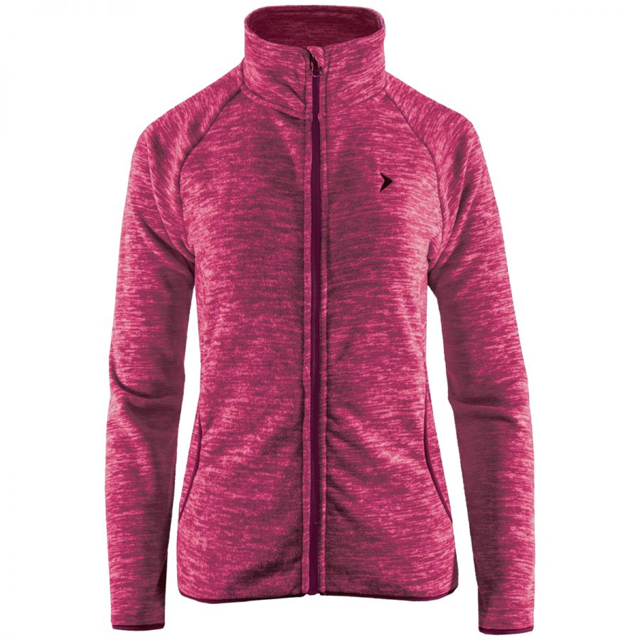 Outhorn Fleecejakke, Dame, Burgundy Melange Outhorn Fleecejakke, Dame, Burgundy Melange