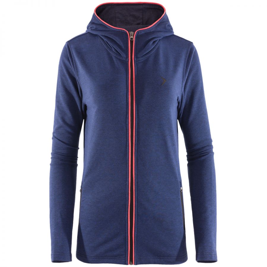 Outhorn Zomfy Hoodie, fleece jakke, dame, blå Outhorn Fleecejakke, Dame, Burgundy Melange