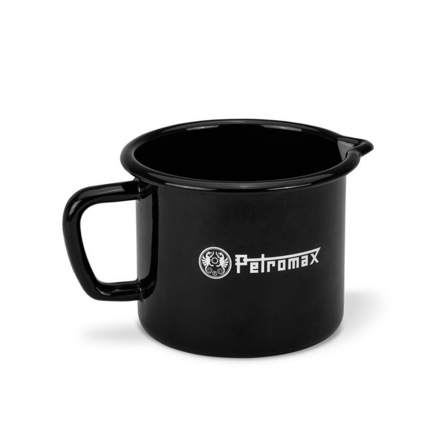 Petromax Emalje Melkekanne 1 Liter, Kanne, svart