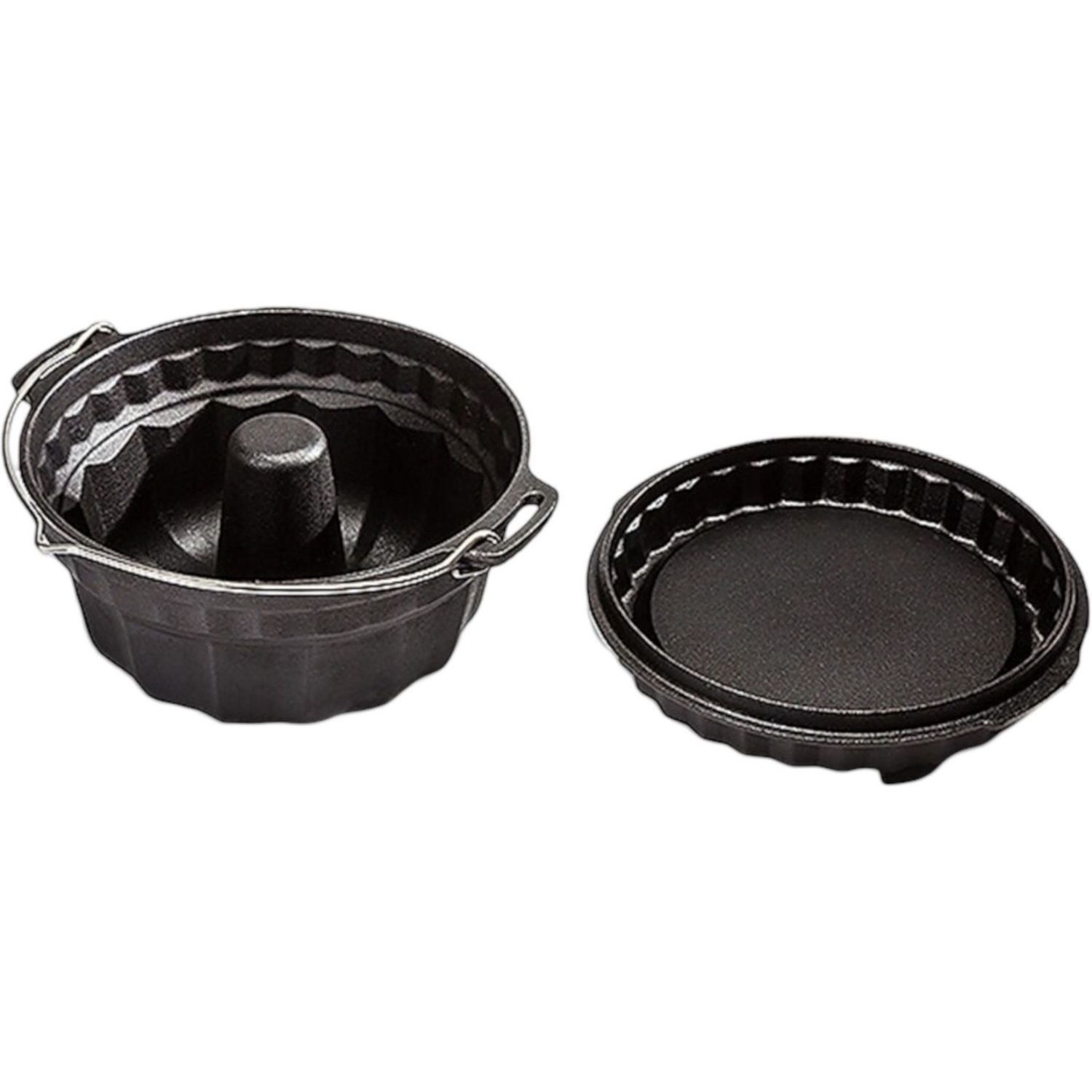 Petromax Ring Cake Pan GF1, kakeform, svart
