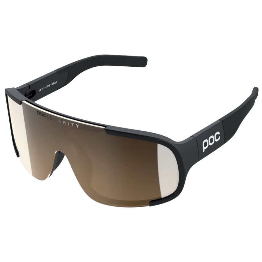 POC Aspire Mid, Solbriller, Uramium Black
