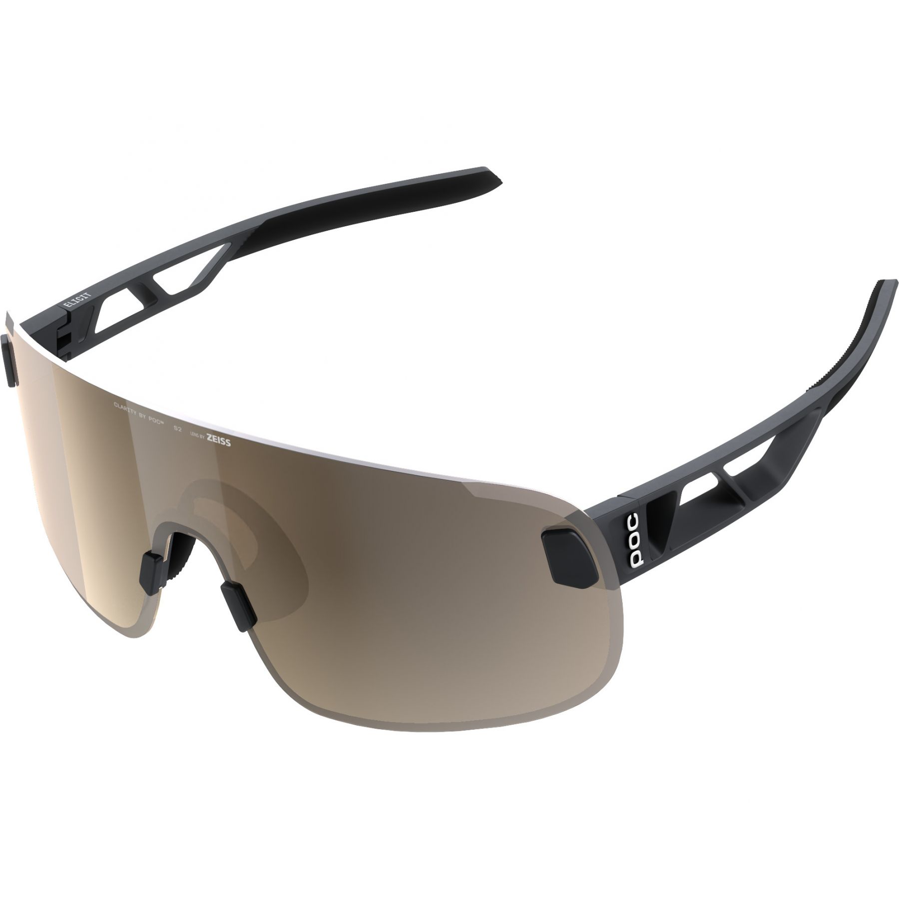 POC Elicit, Solbriller, Uranium Black