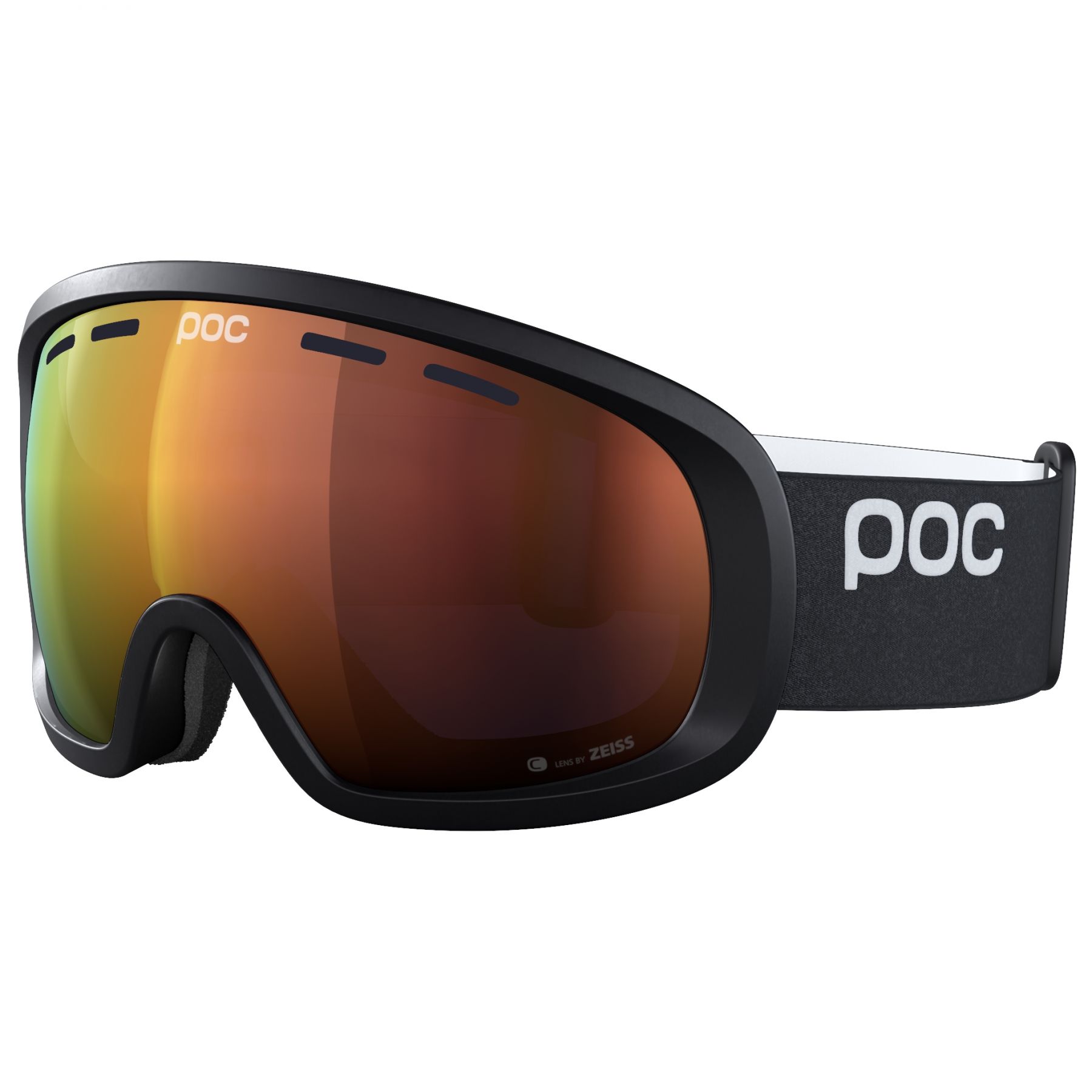Fovea Mid OneSize, Uranium Black/Partly Sunny Orange