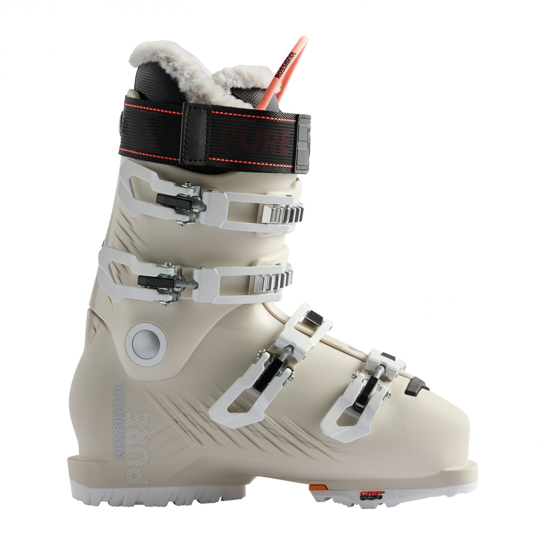 Rossignol Pure 85 GW, Skistøvler, Dame, Mineral Beige