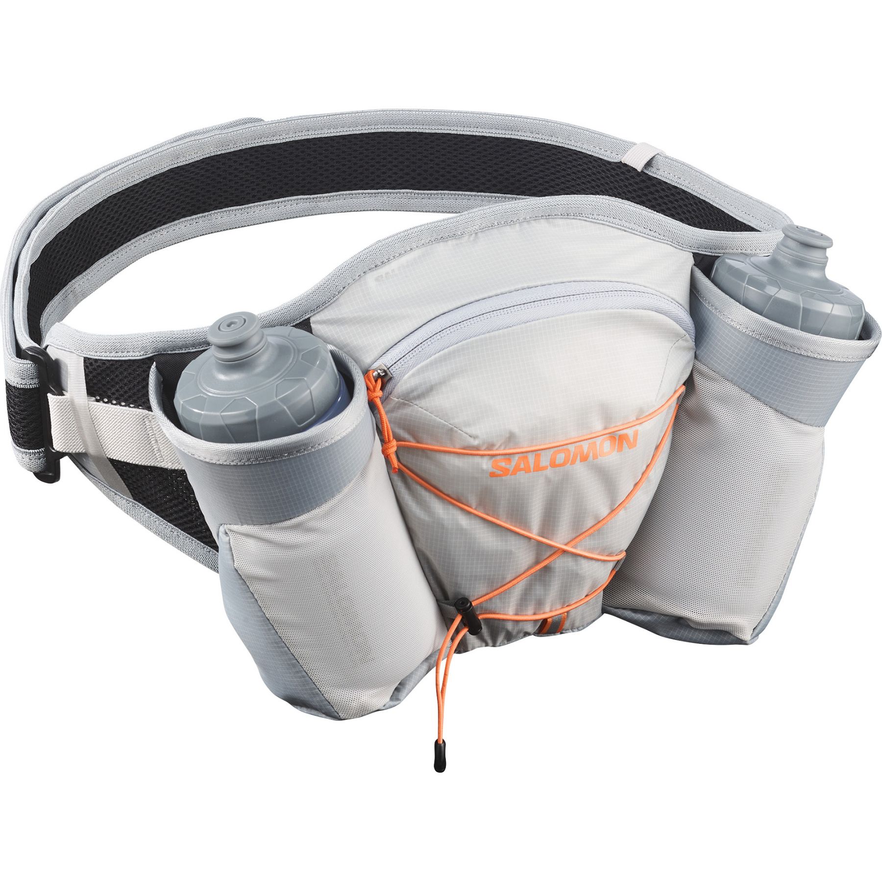 Salomon Cross Belt 2 Bottles, Løpebelte, Gray Violet/Quarry/NECTARINE