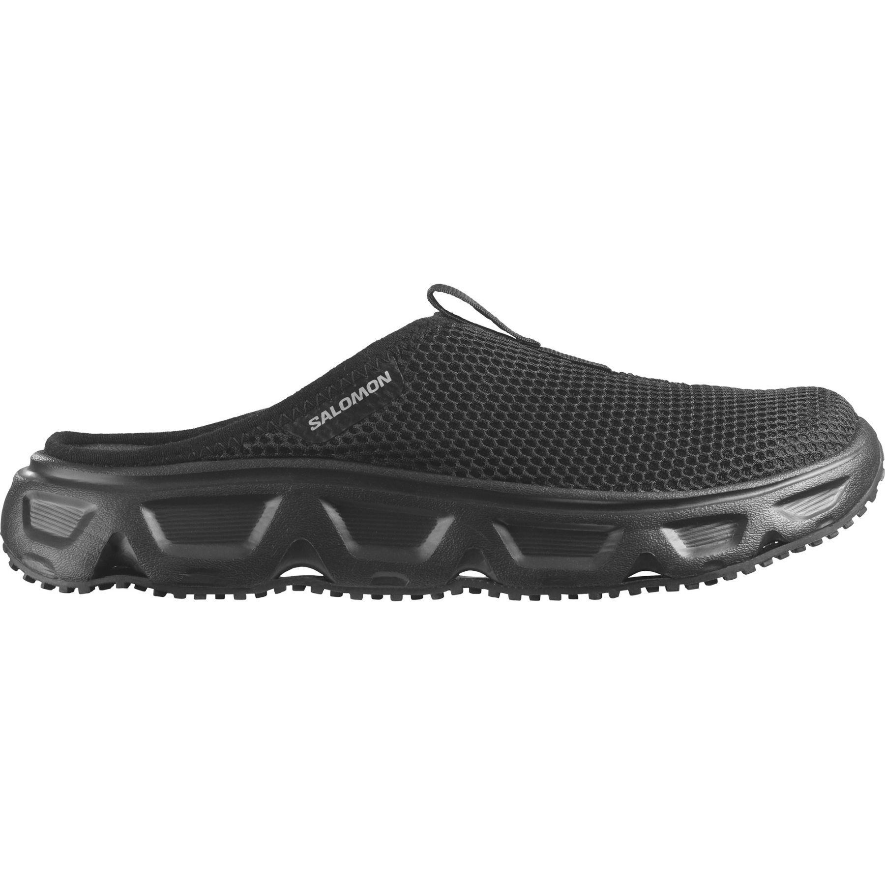 Salomon Reelax Slide 6.0, Løpesko, Dame, Black/Black/Alloy