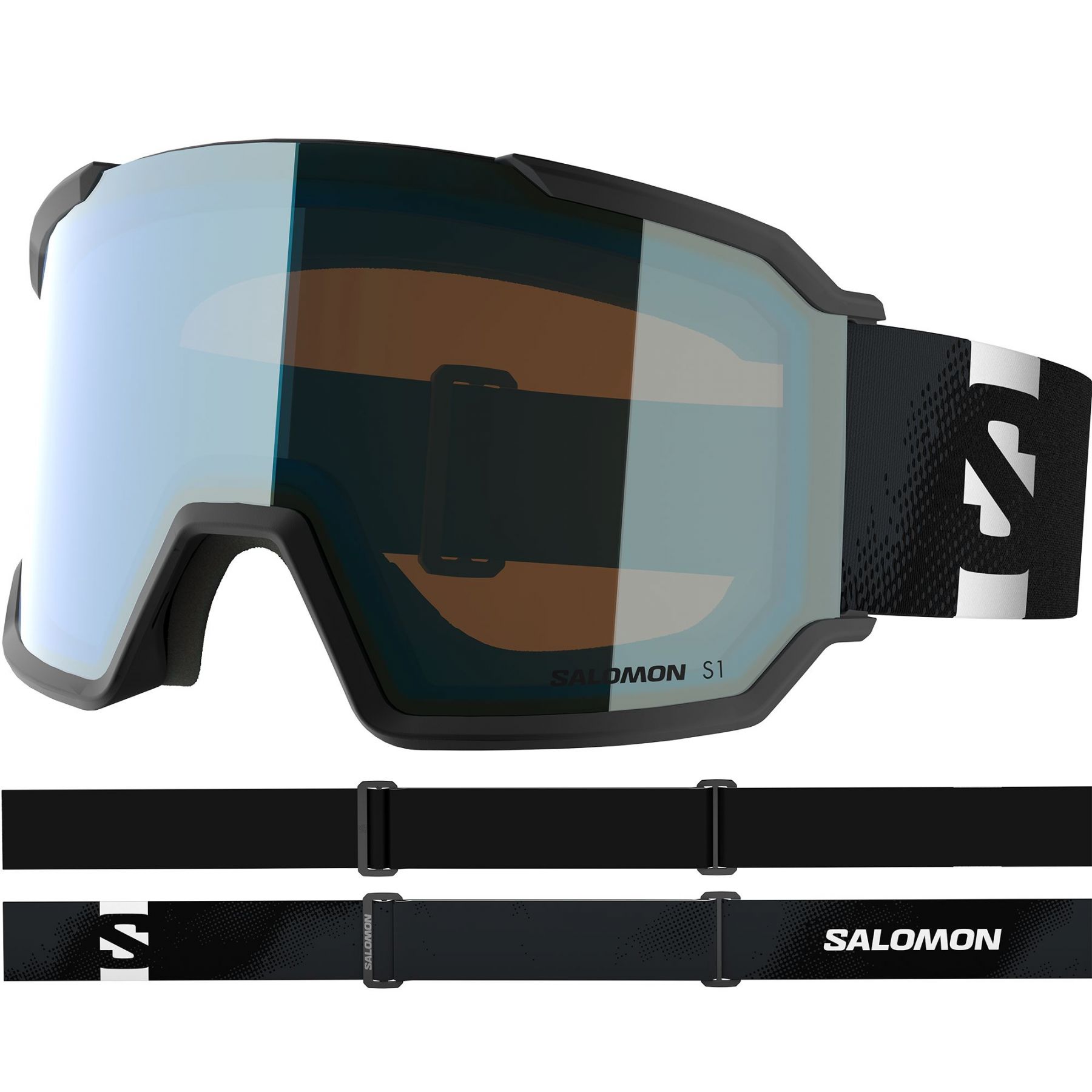 Salomon S/View 3, Skibriller, Black