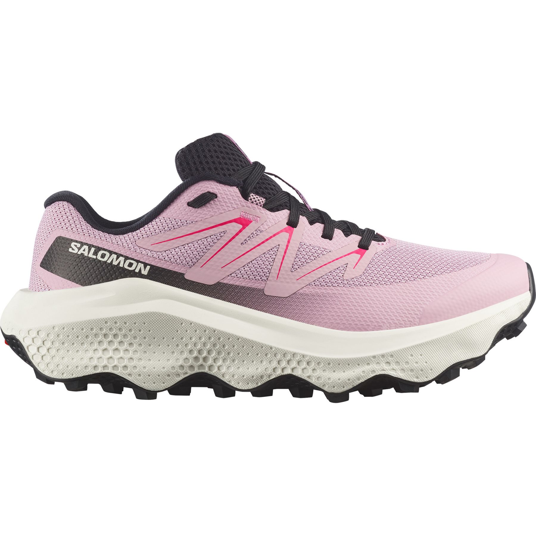 Salomon Ultra Flow 2, Løpesko, Dame, Vanilla Ice/Dawn Pink/Black