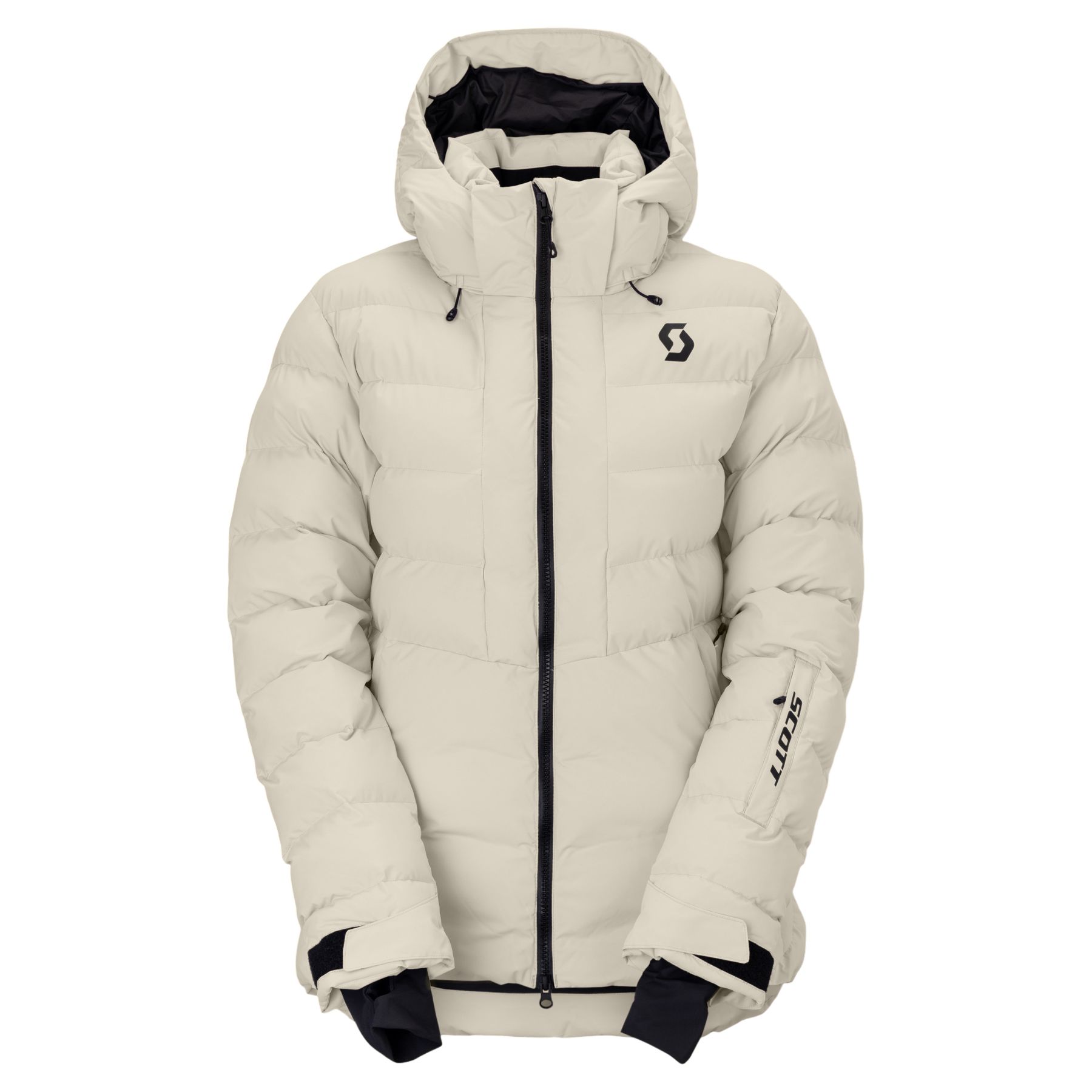 Scott Ultimate Warm, Skijakke, Dame, Latte Beige