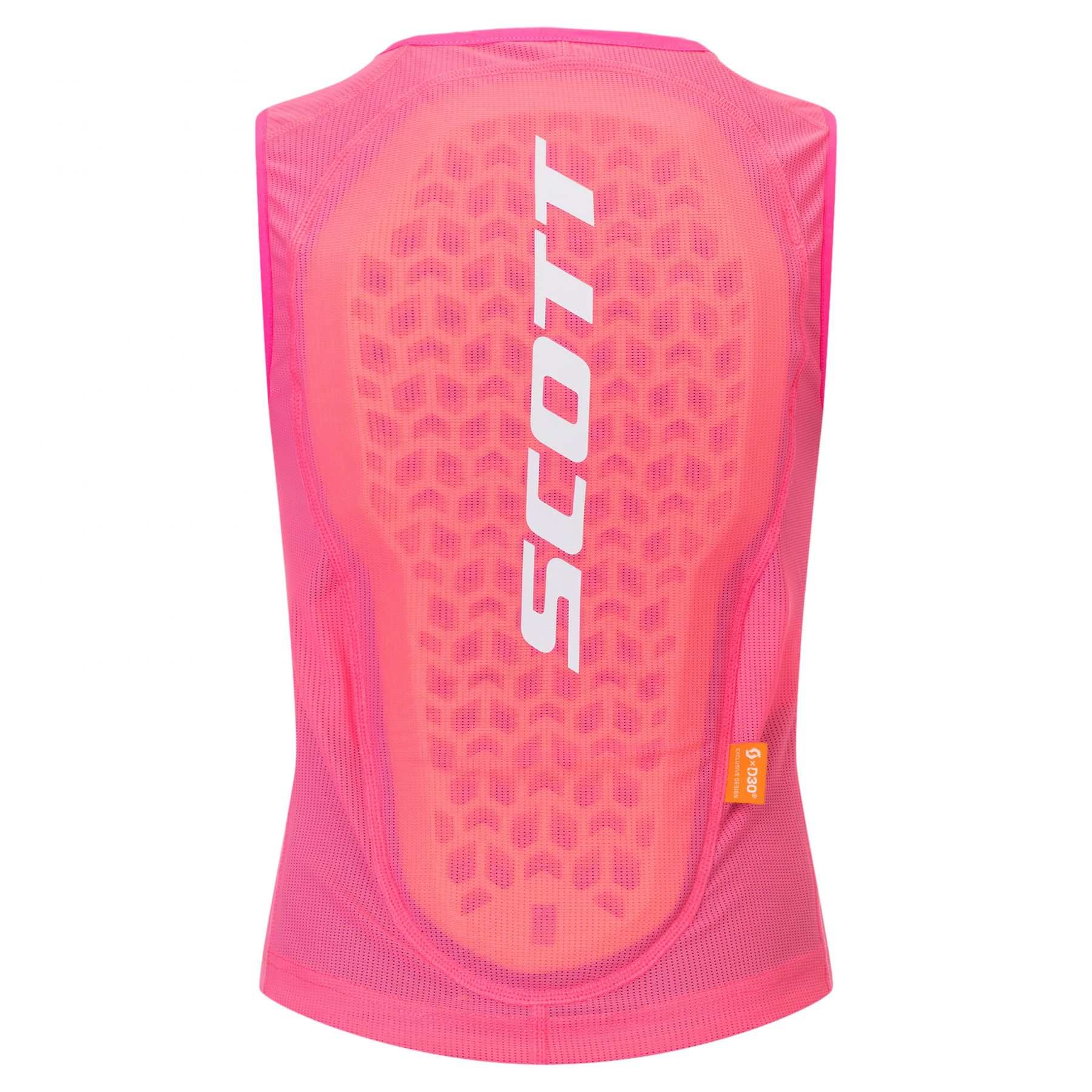 Scott Vest Airflow, Ryggplate, Junior, Neon Pink