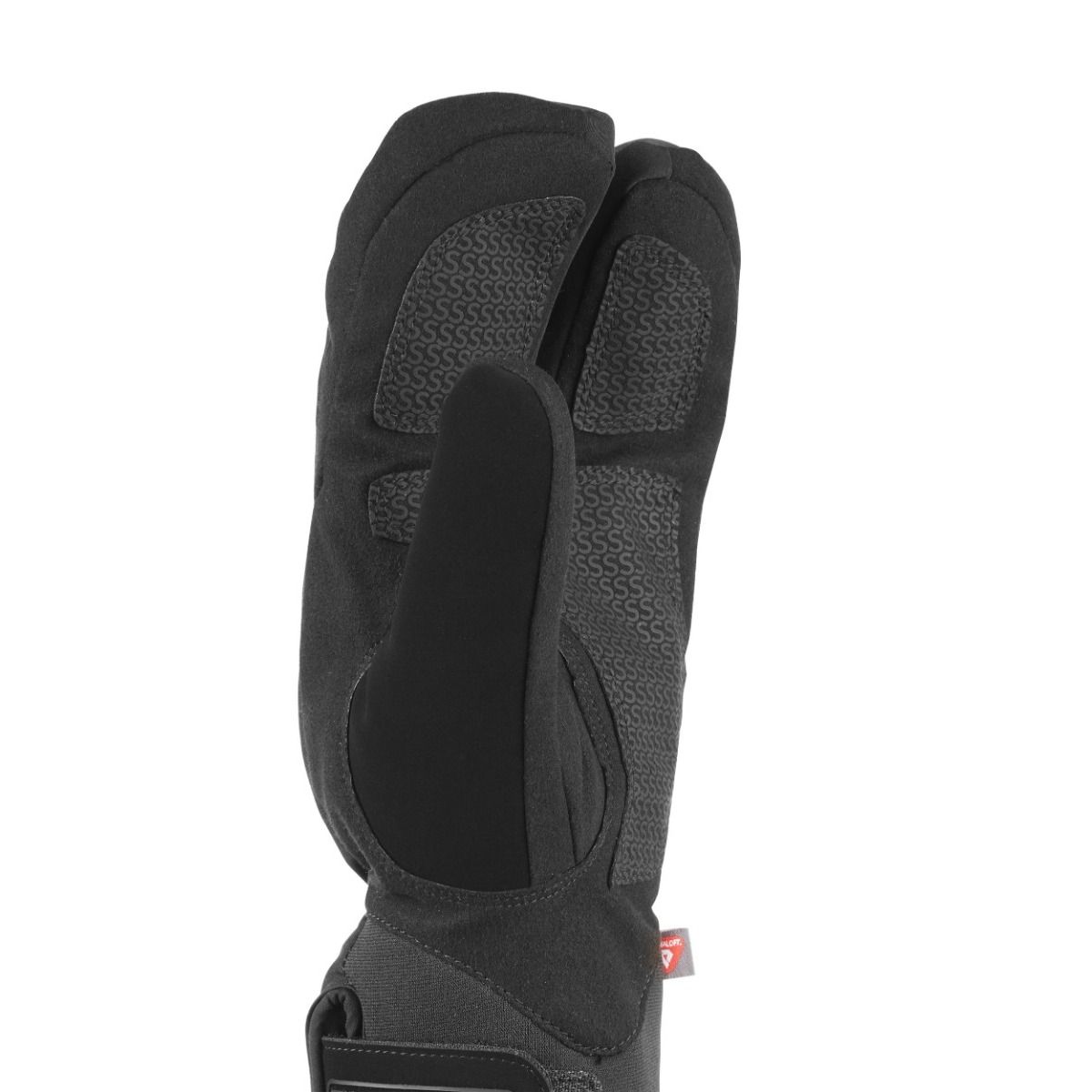 Sealskinz Barwick, 3 finger, hansker, neon gul