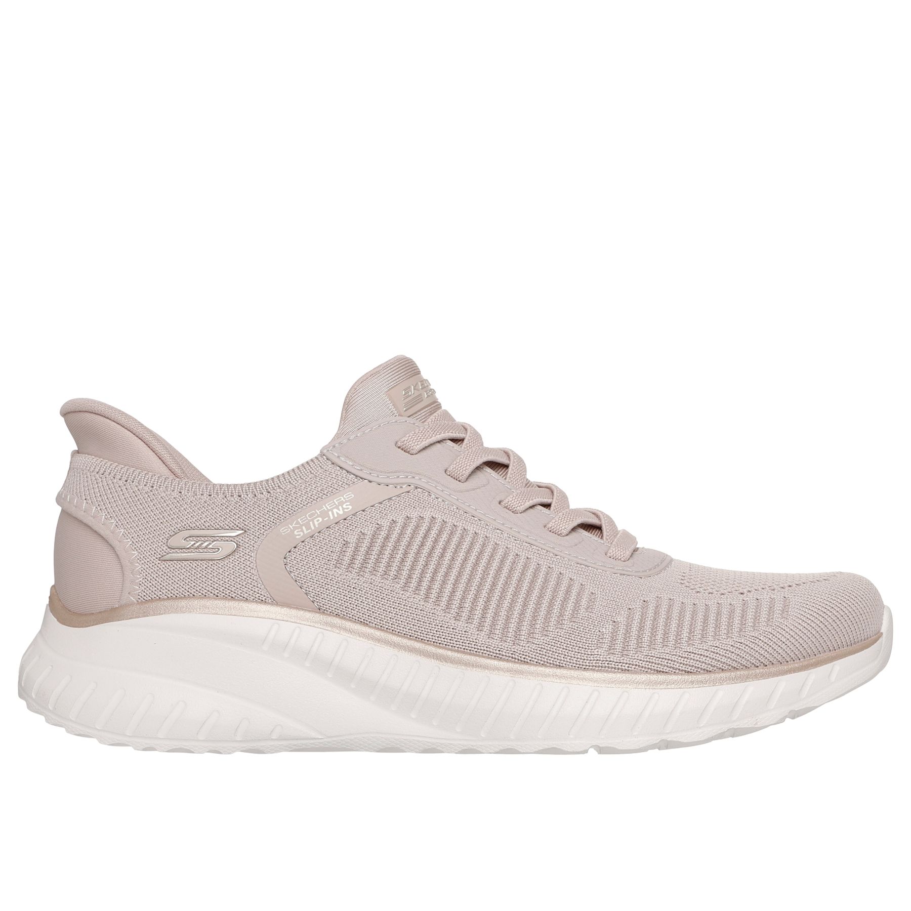 Skechers Bobs Squad Chaos - Current Muse, Utendørs Sko, Dame, Natural