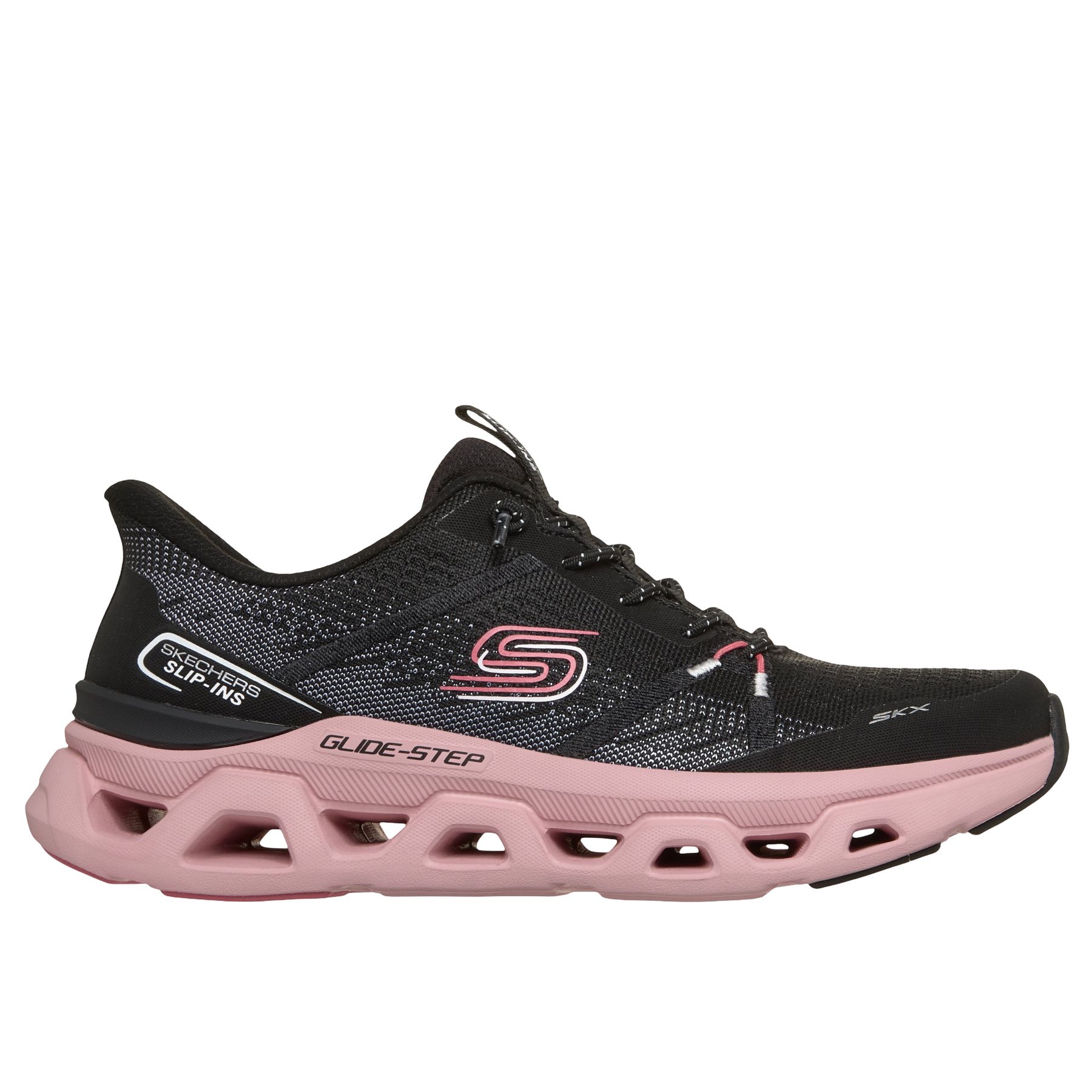 Skechers Glide-Step Altus - Fast Lane, Løpesko, Dame, Black