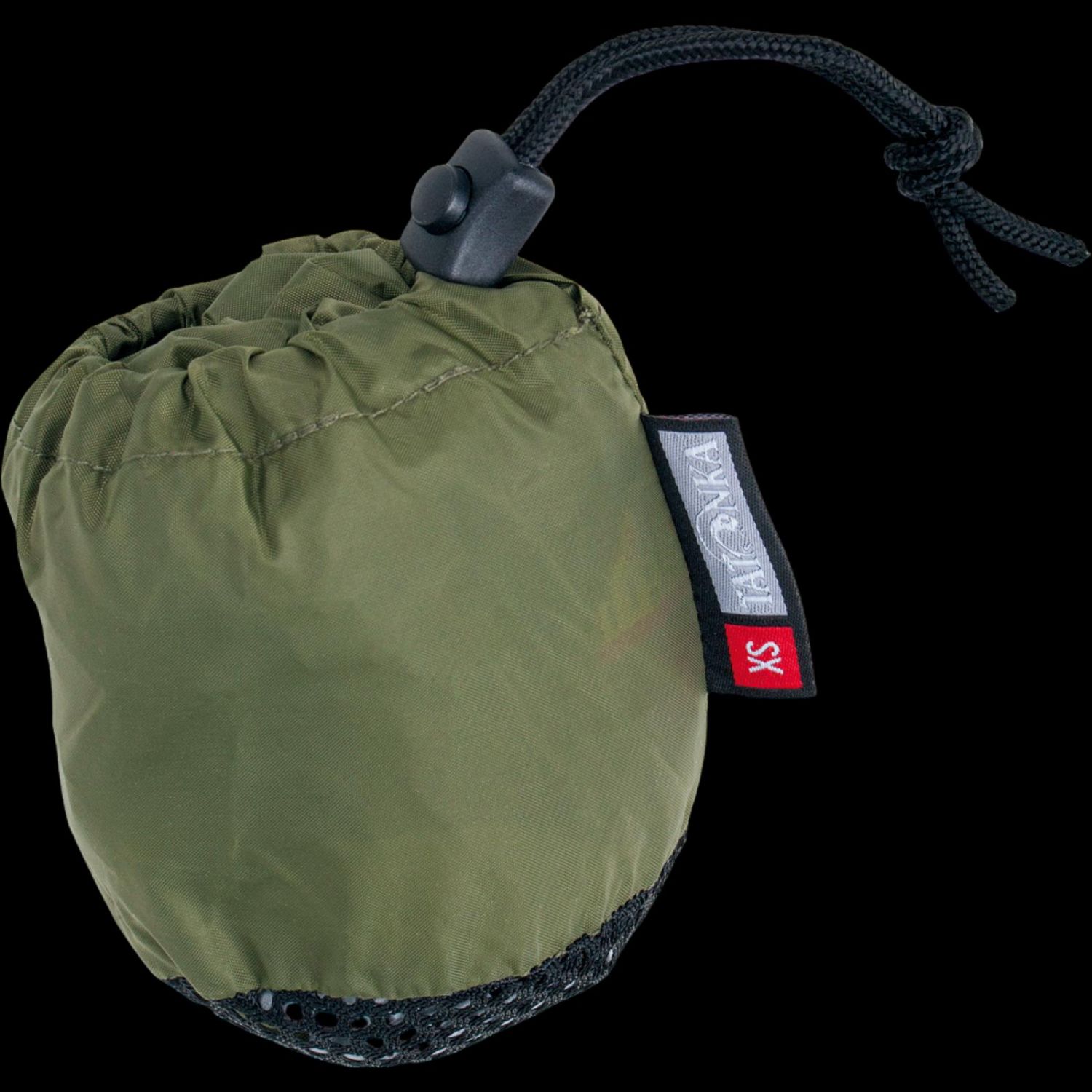 Tatonka Rain Flap XS, regntrekk til ryggsekk, grønn