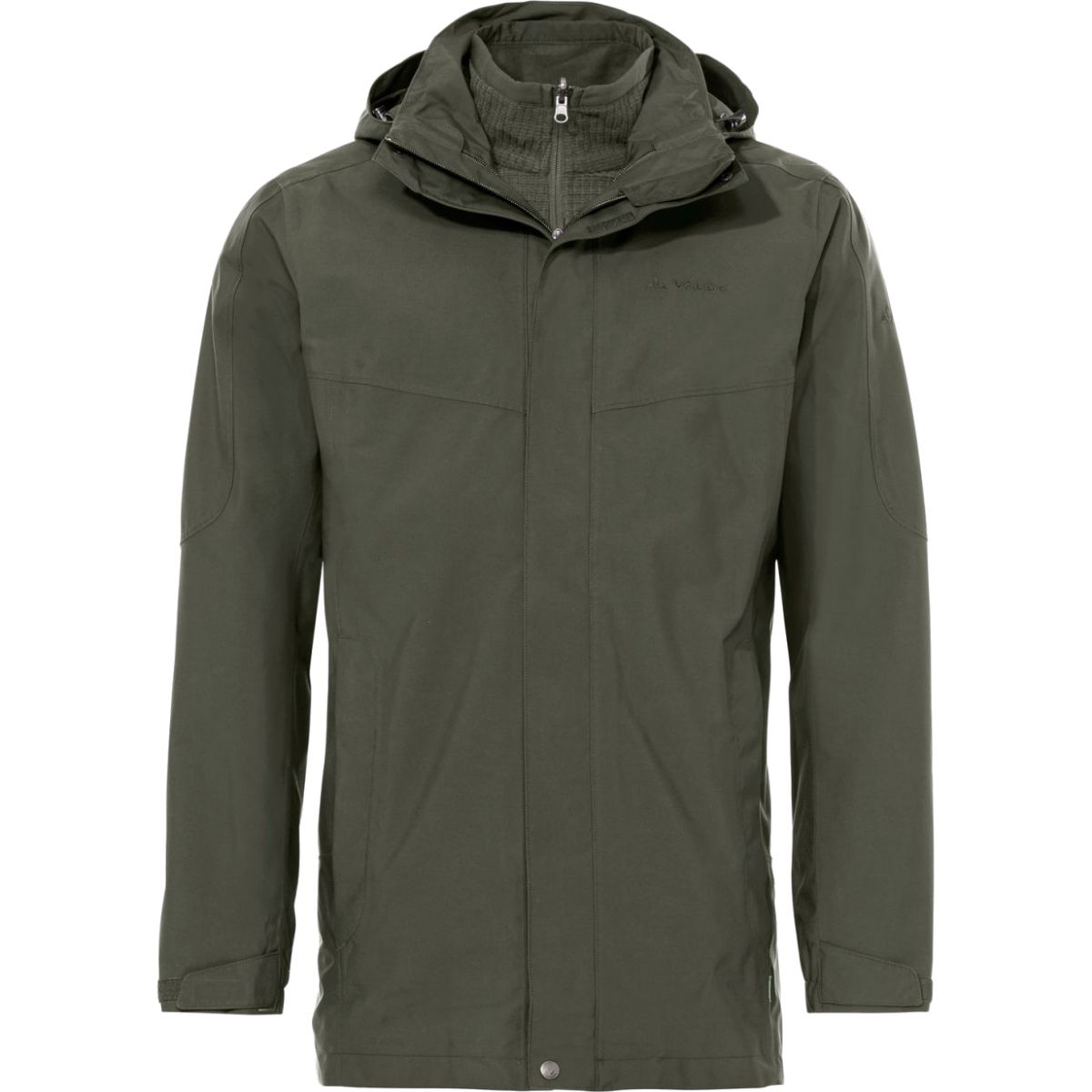 Vaude Men's Idris 3in1 Parka III, vinterjakke, herre, grønn