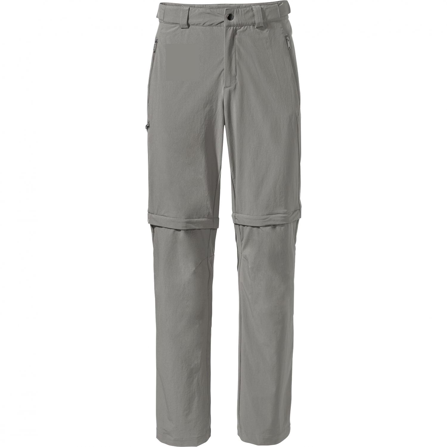 Vaude Women's Fluid Full-Zip Pants, regnbukser, dame, svart
