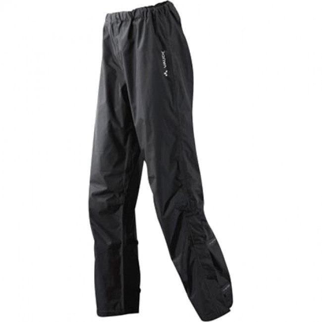 Vaude Women's Fluid Pants, regnbukser, dame, svart